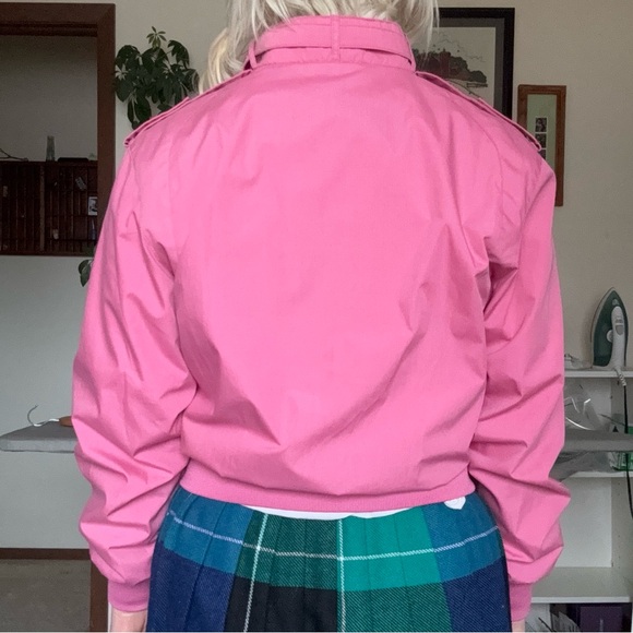 Members Only Pink Racer Jacket - Picture 7 of 9